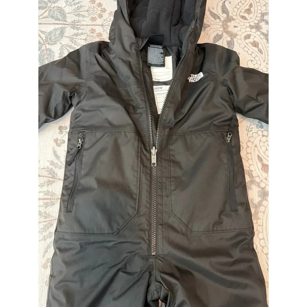 The North Face Kids' Freedom Snow Suit - Black - Size 4T - Excellent Condition